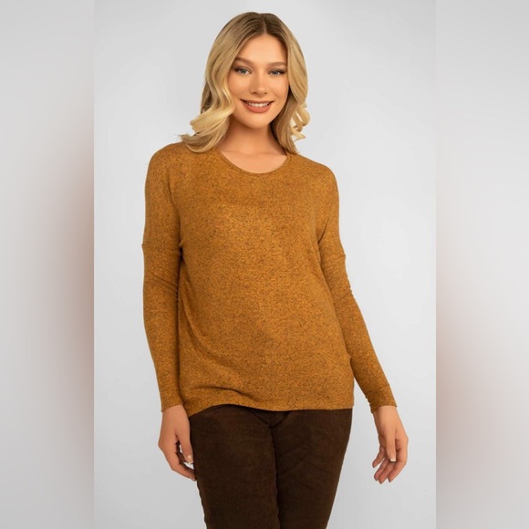 Soyaconcept brushed knit long sleeve top small - Picture 2 of 8